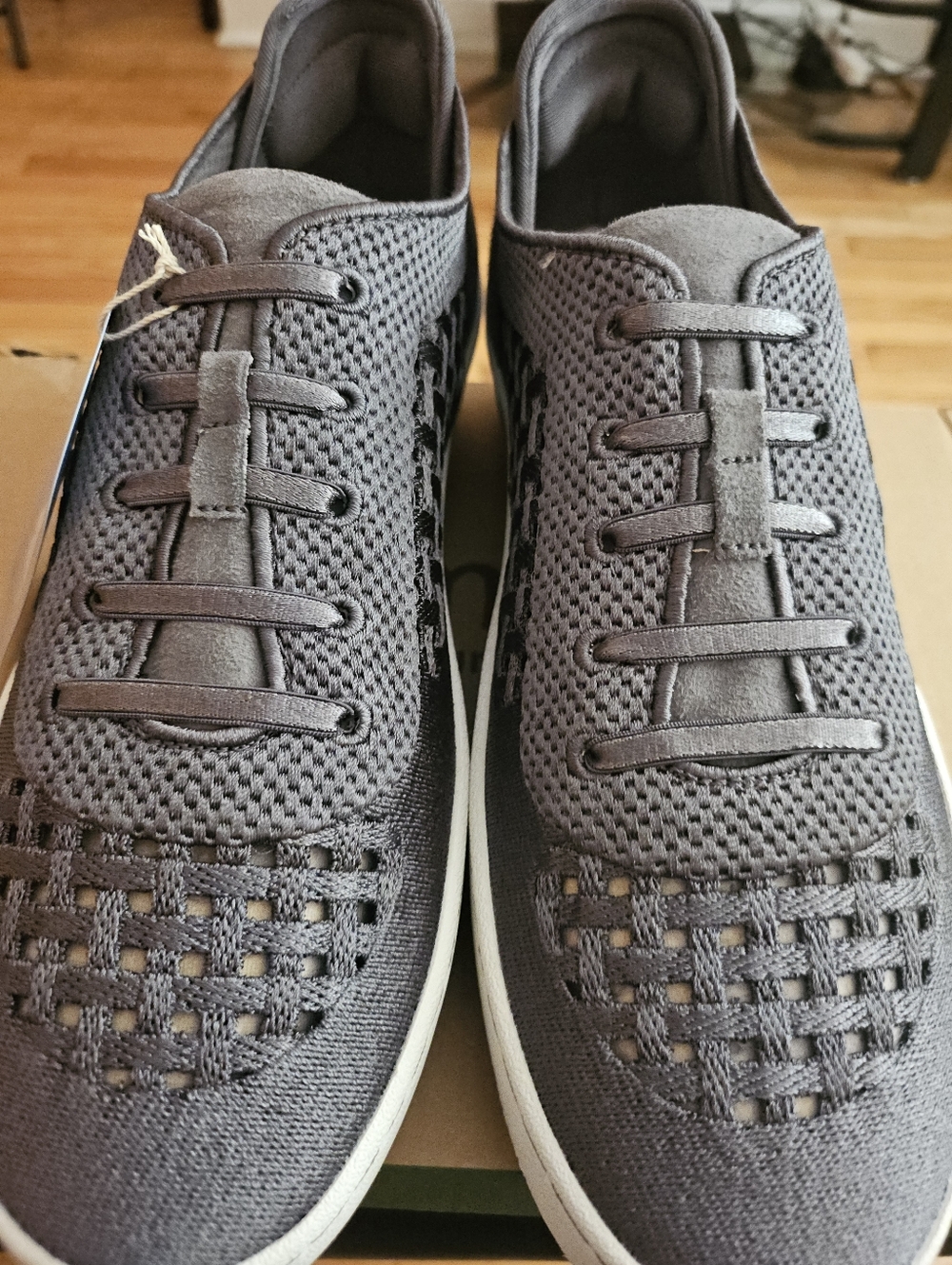 Jambu Women’s Charcoal Knit Casual Sneaker